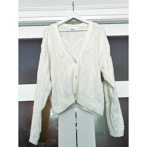 JOE FRESH  |  Jillian Harris Cable-Knit Cardigan - Picture 1 of 5